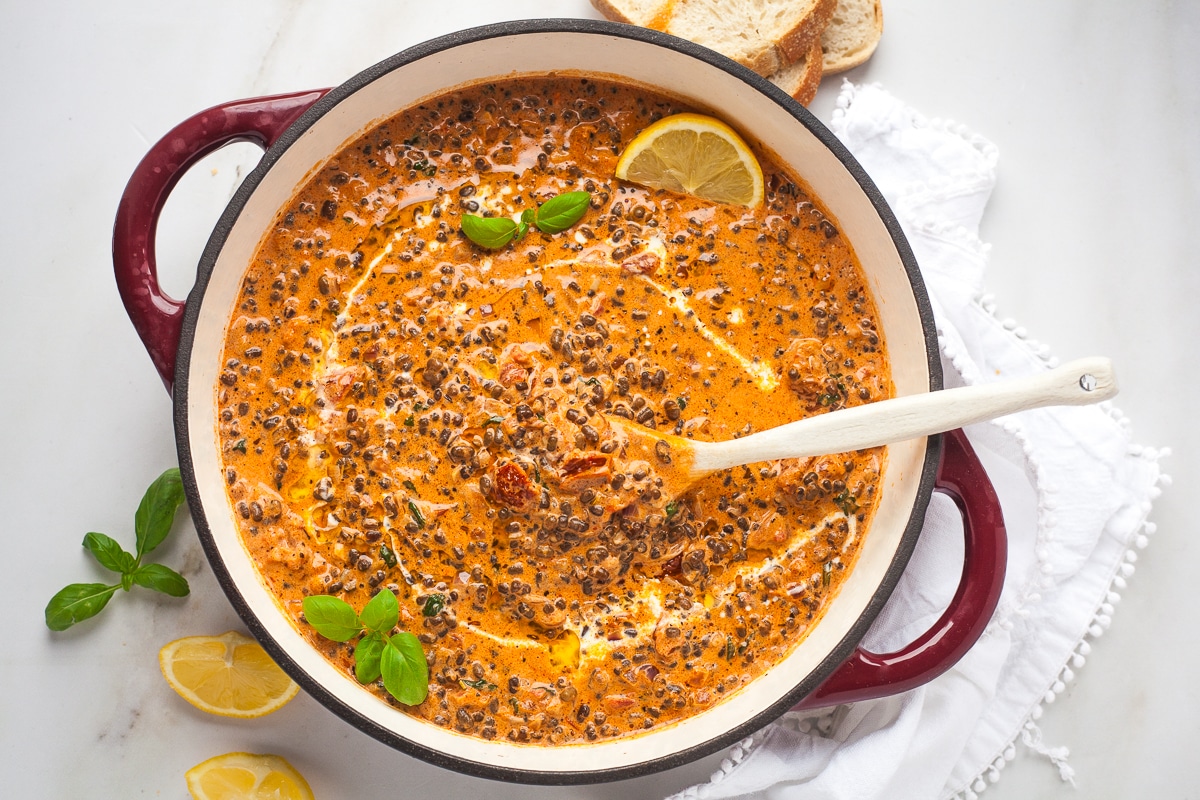 Creamy “Marry Me” Lentils