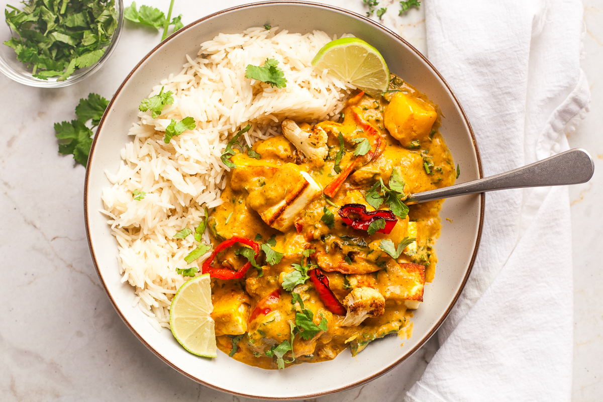 Cauliflower, Paneer &amp; Mango Curry-image